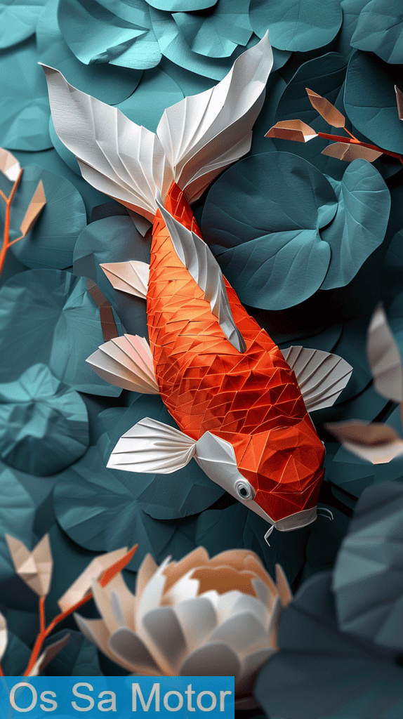 Pez de origami